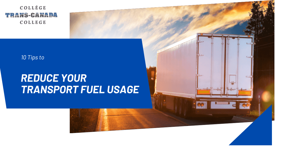 10 Tips to Reduce Your Transport Fuel Usage