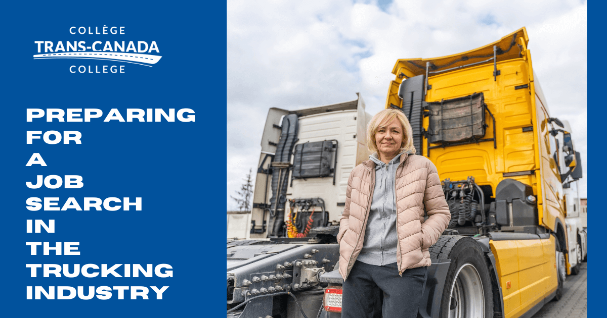 Preparing for a Job Search in the Trucking Industry